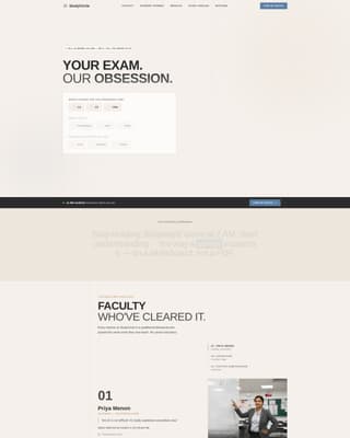 Studycircle - Trusted CACS CMA Landing Page Template