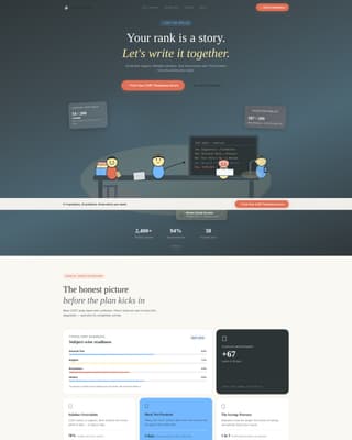Prep - Inspiring Coaching Landing Page Template