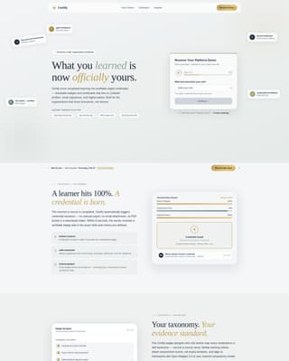 Certify - Verified Credential Landing Page Template