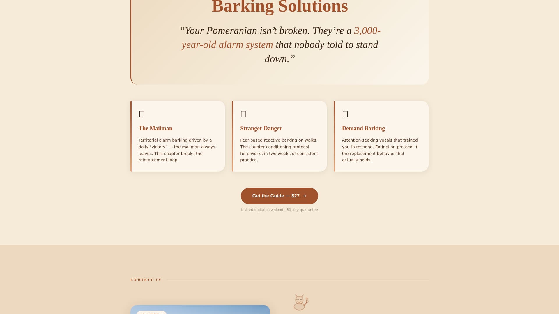 Heel - Authoritative Pomeranian Landing Page Template