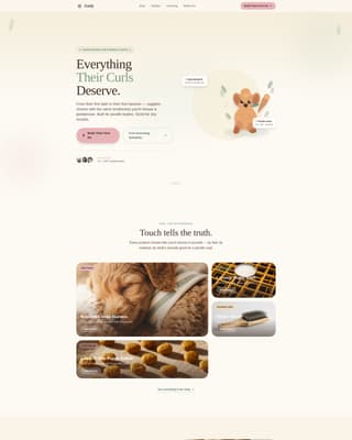 Dog Professional Website Template