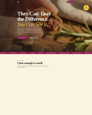 Kibble - Wholesome Dogfood Landing Page Template