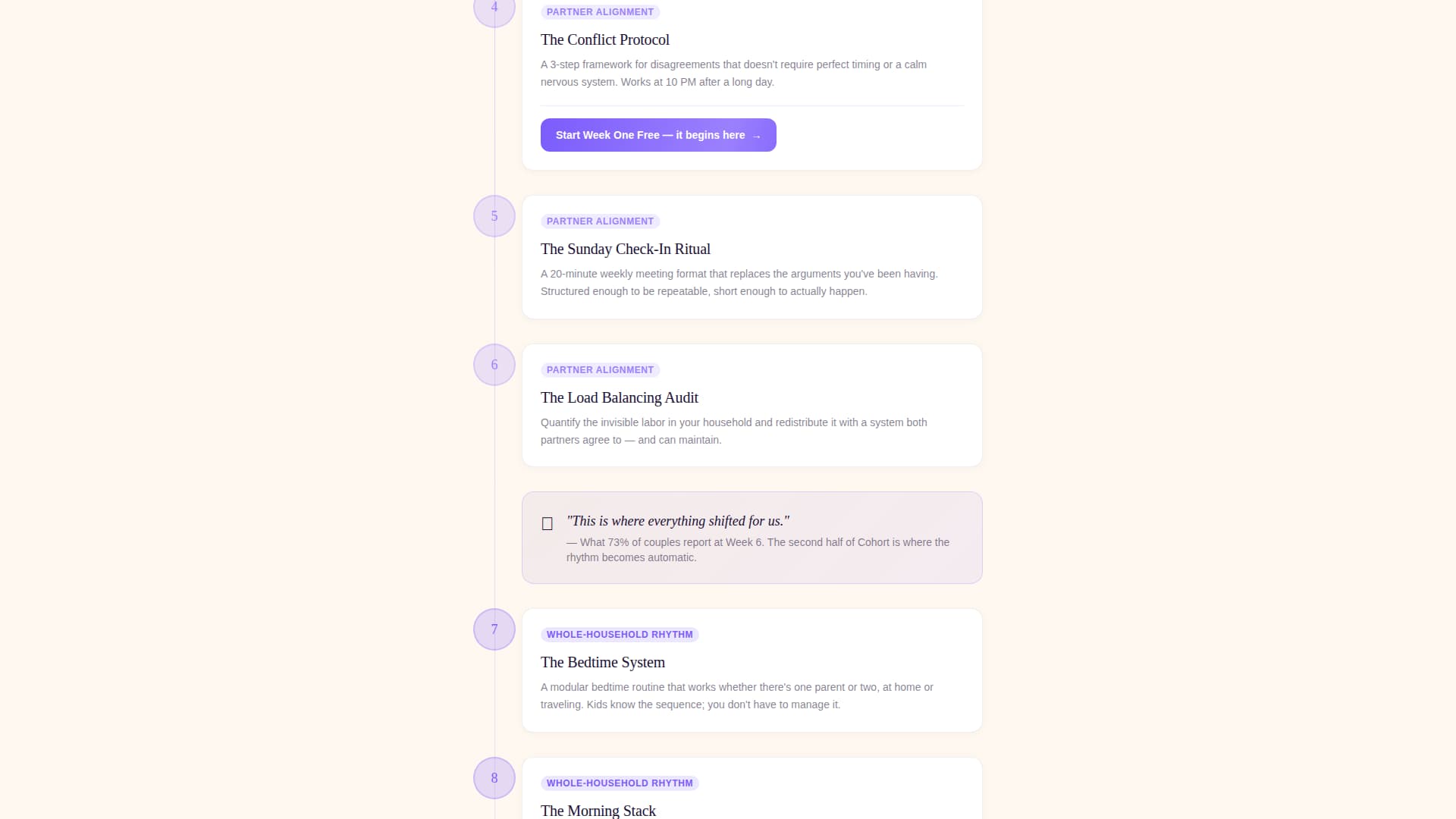 Cohort - Transformative Parenting Landing Page Template