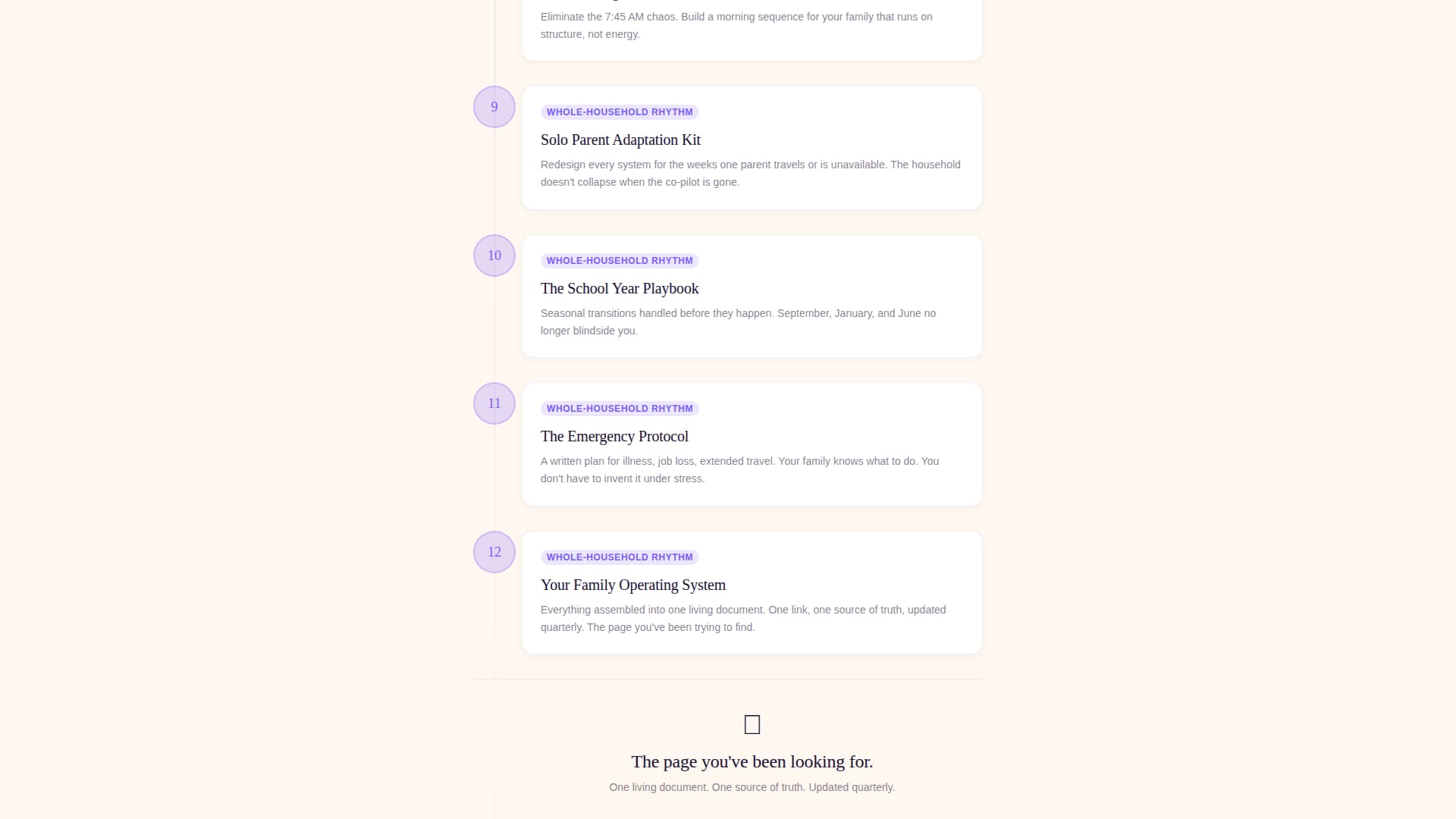 Cohort - Transformative Parenting Landing Page Template