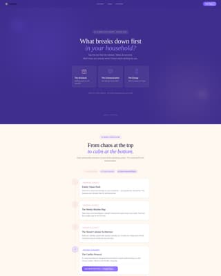 Cohort - Transformative Parenting Landing Page Template