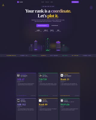 Cracked - Electrifying Examcoaching Landing Page Template