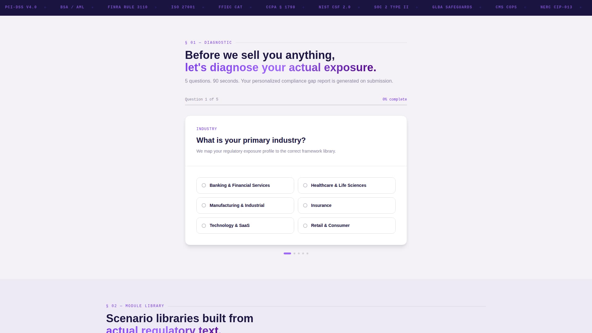 Certify — Trusted Regulatory Compliance Landing Page Template