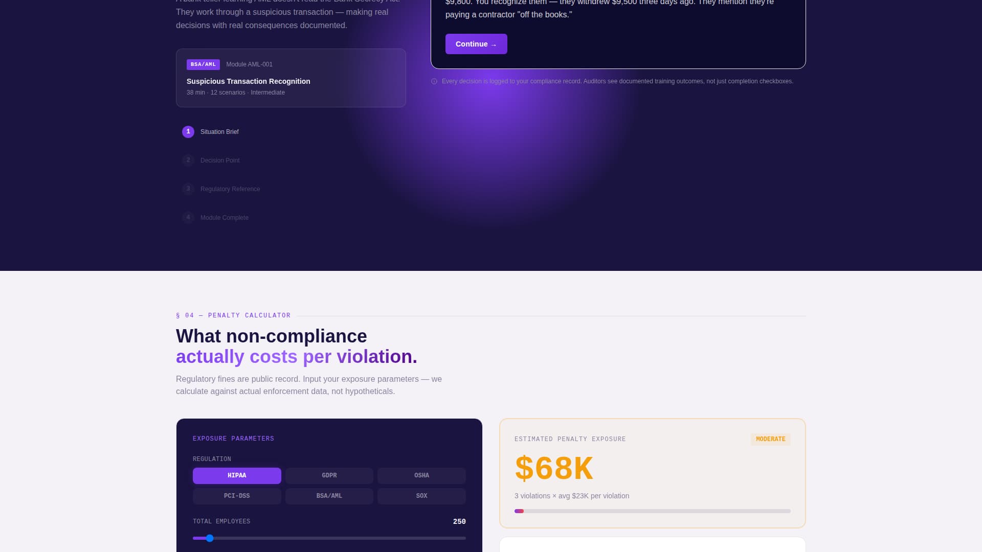 Certify — Trusted Regulatory Compliance Landing Page Template