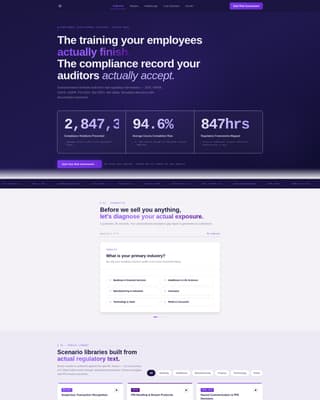 Corporate Training & L&D Privacy Policy Website Template