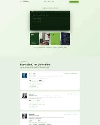 Compile - Precision CS Tutoring Landing Page Template