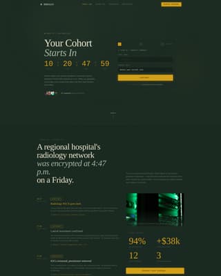 Breach - Authoritative Cybersecurity Landing Page Template