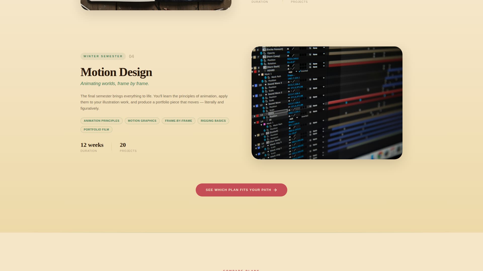 Canvas - Inspiring Digital Arts Landing Page Template