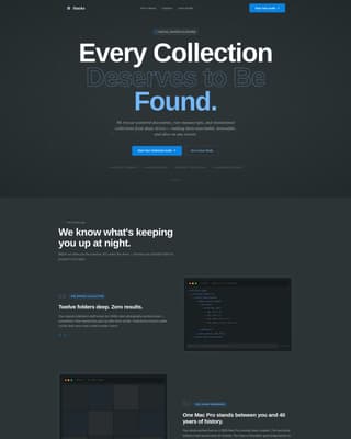 Stacks - Powerful Archive Landing Page Template