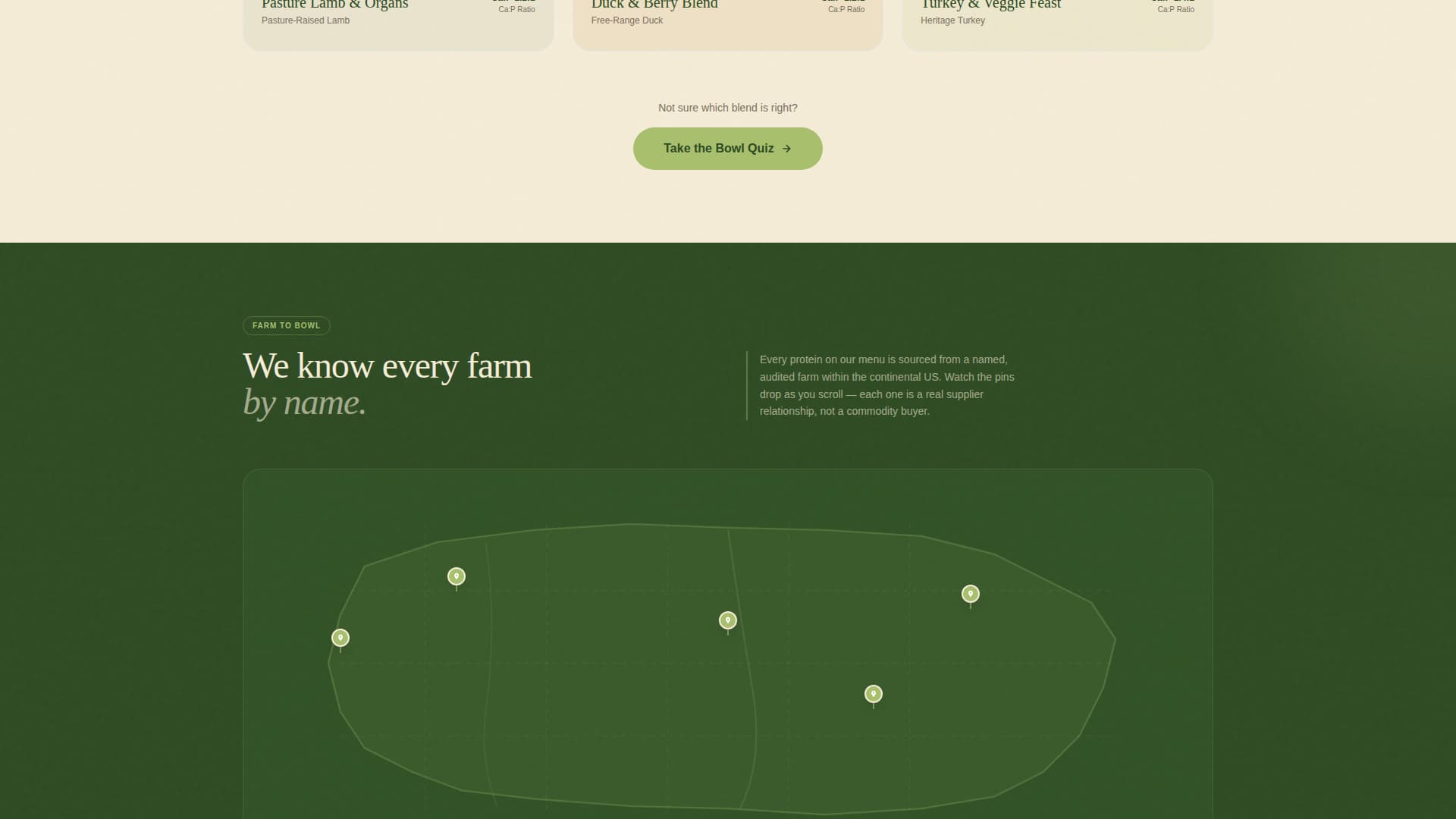 Kibble - Fresh Rawpetfood Landing Page Template
