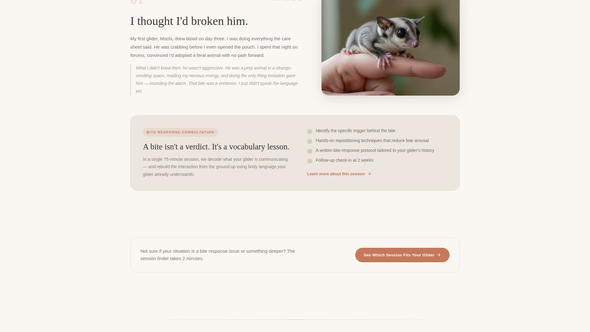 Glide - Trusted Sugargliderbehavior Landing Page Template