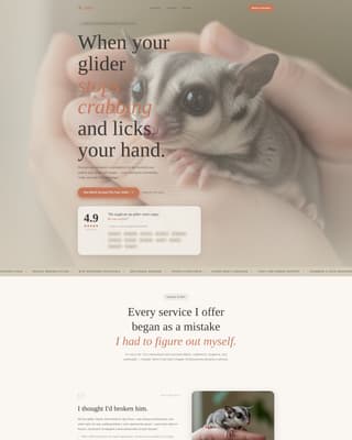 Glide - Trusted Sugargliderbehavior Landing Page Template