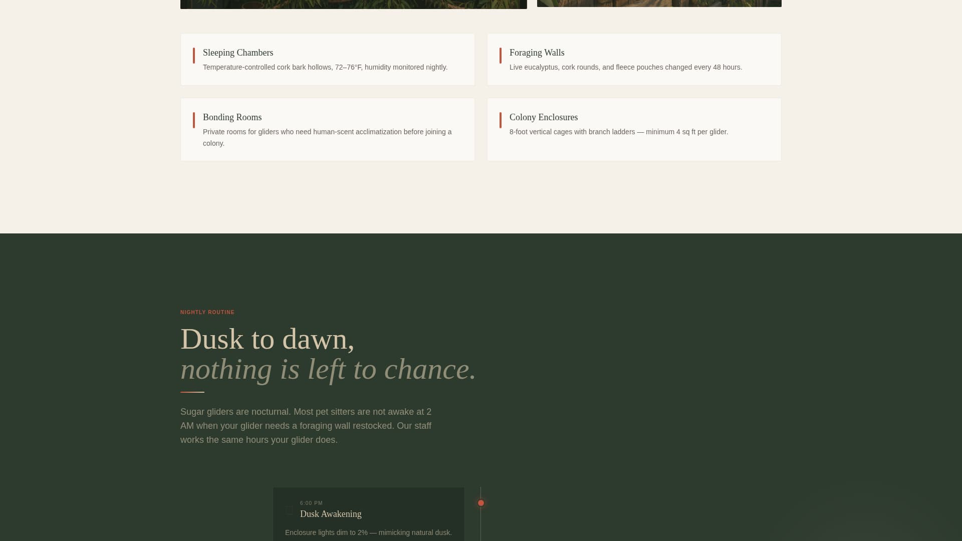 Glide - Trusted Sugarglider Landing Page Template
