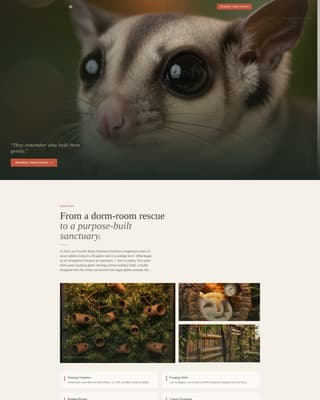 Glide - Trusted Sugarglider Landing Page Template