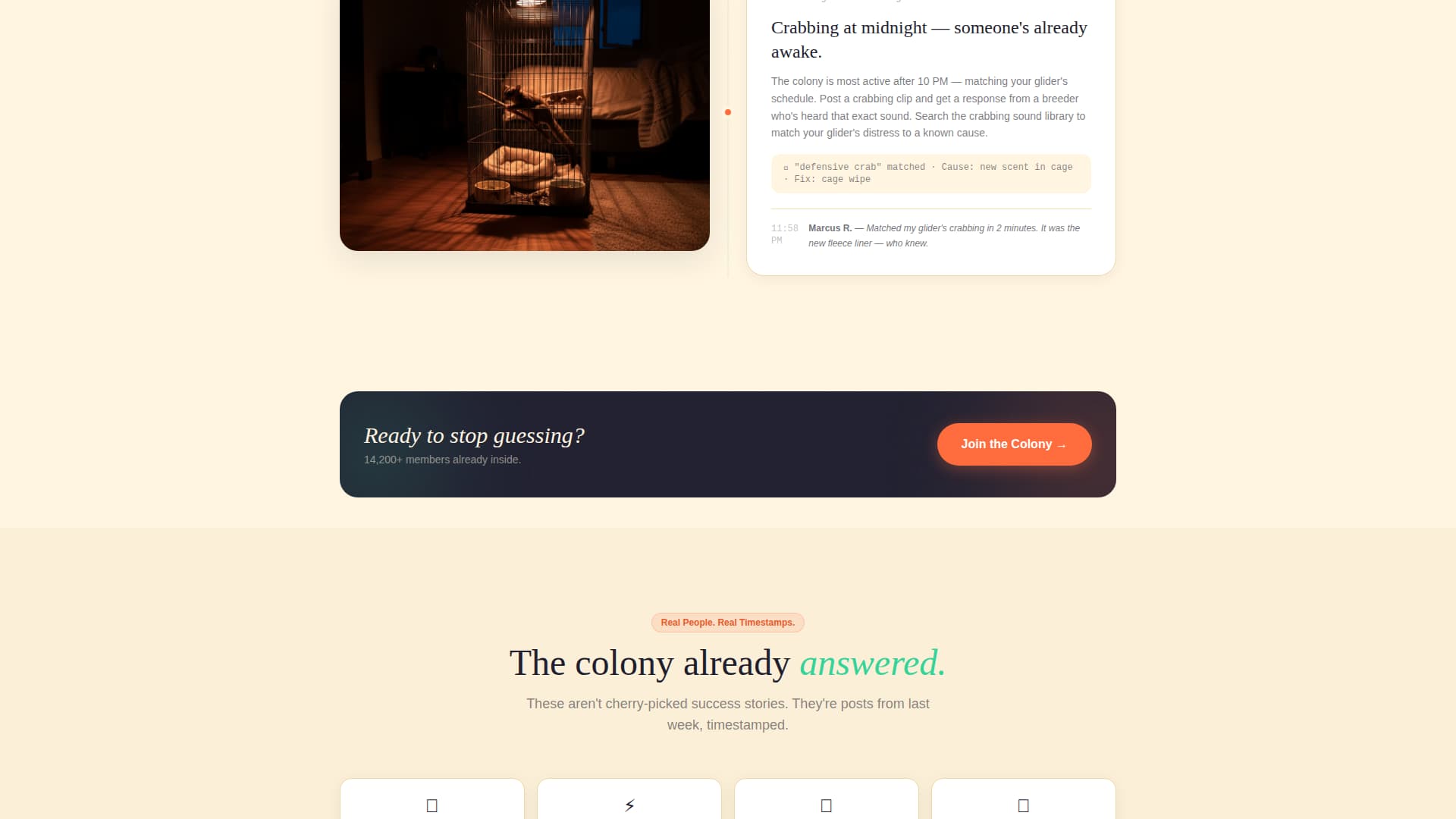 Glide - Vibrant Community Landing Page Template