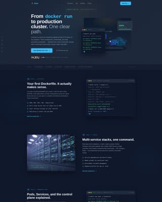 Helm - Powerful DevOps Landing Page Template