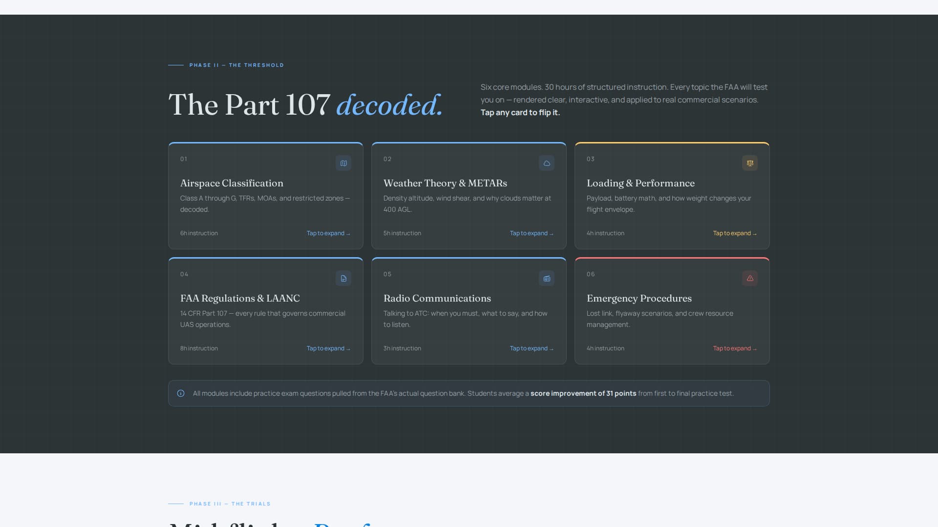 Airspace - Authoritative Dronepilot Landing Page Template