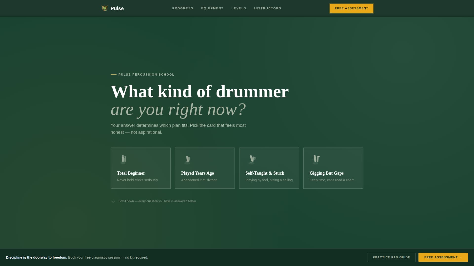 Drum - Highconverting & Landing Page Template