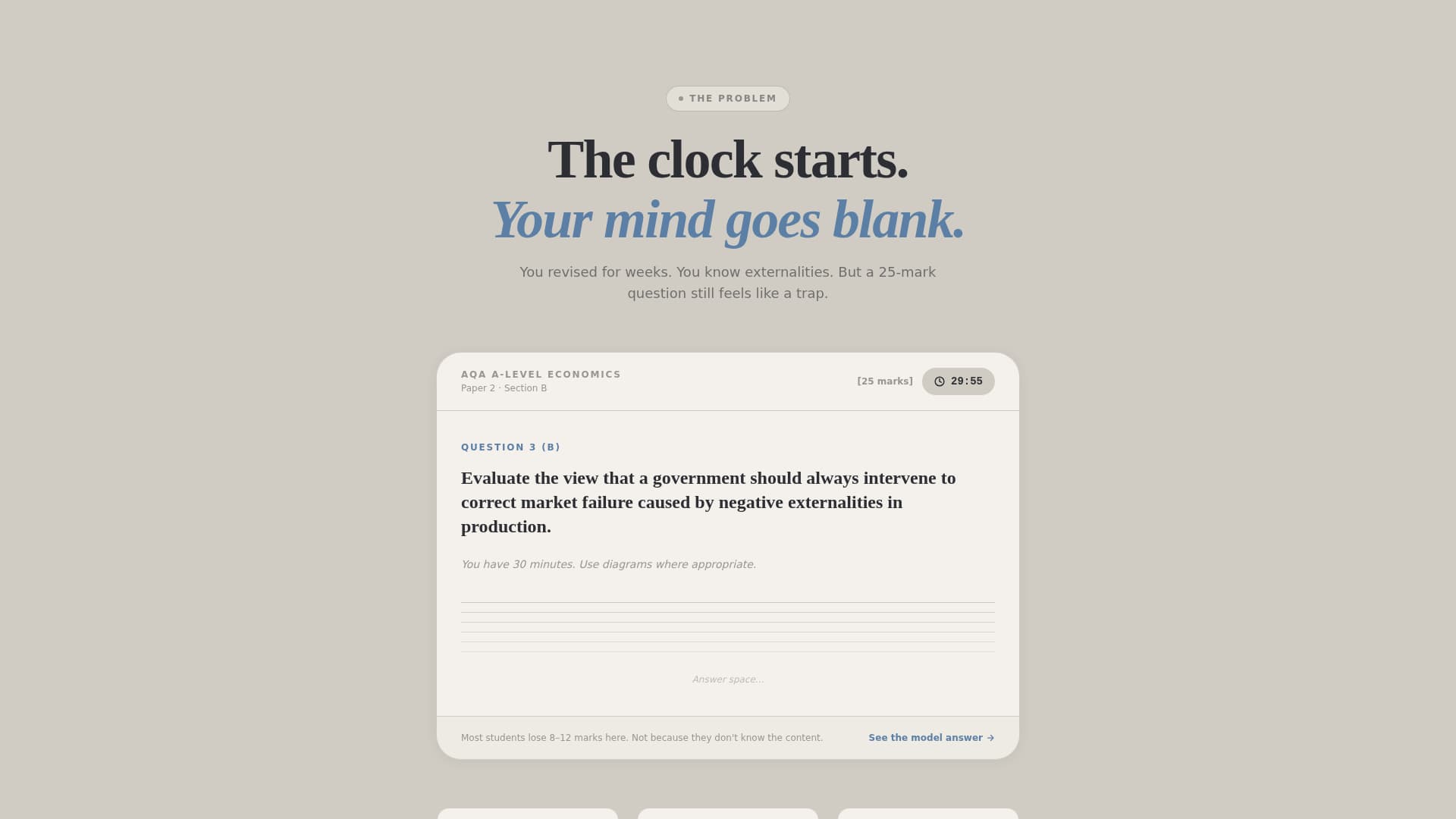 Econprep - Authoritative Economics Landing Page Template