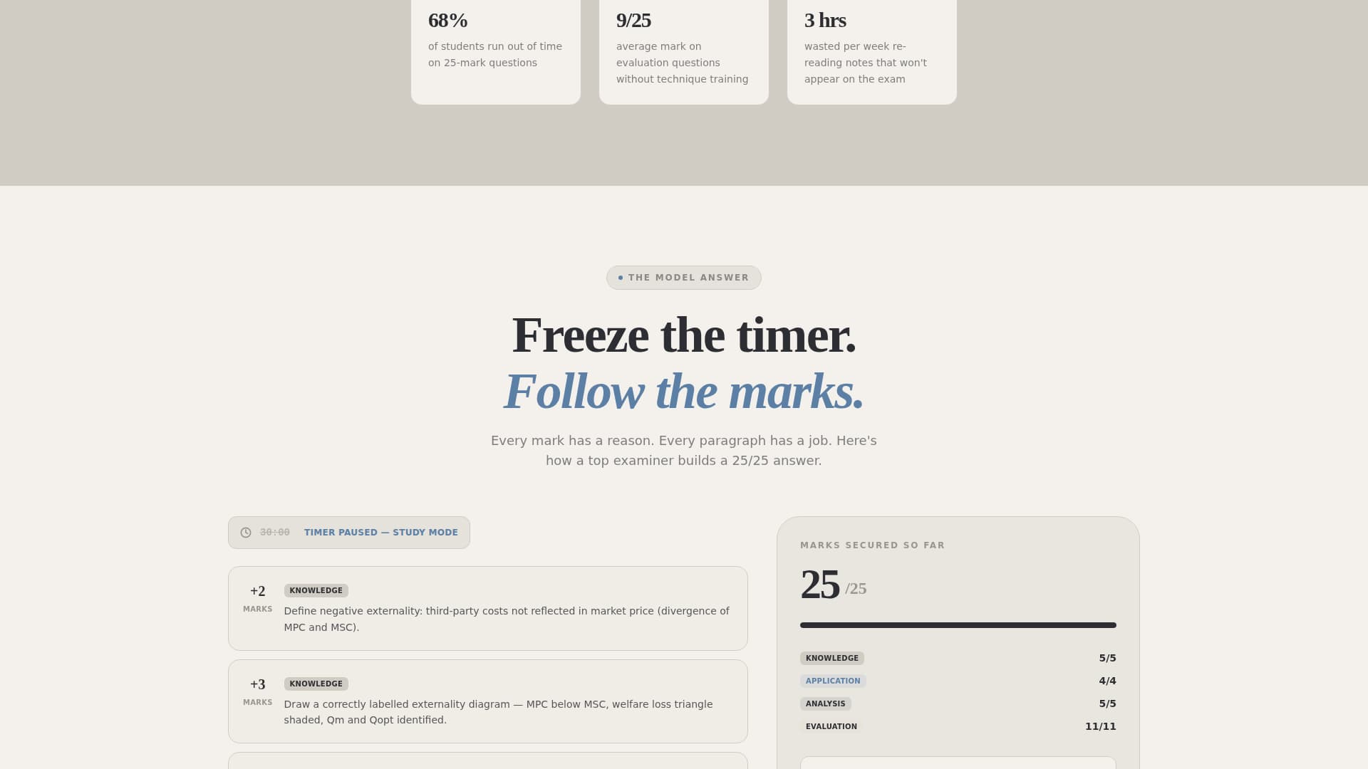 Econprep - Authoritative Economics Landing Page Template