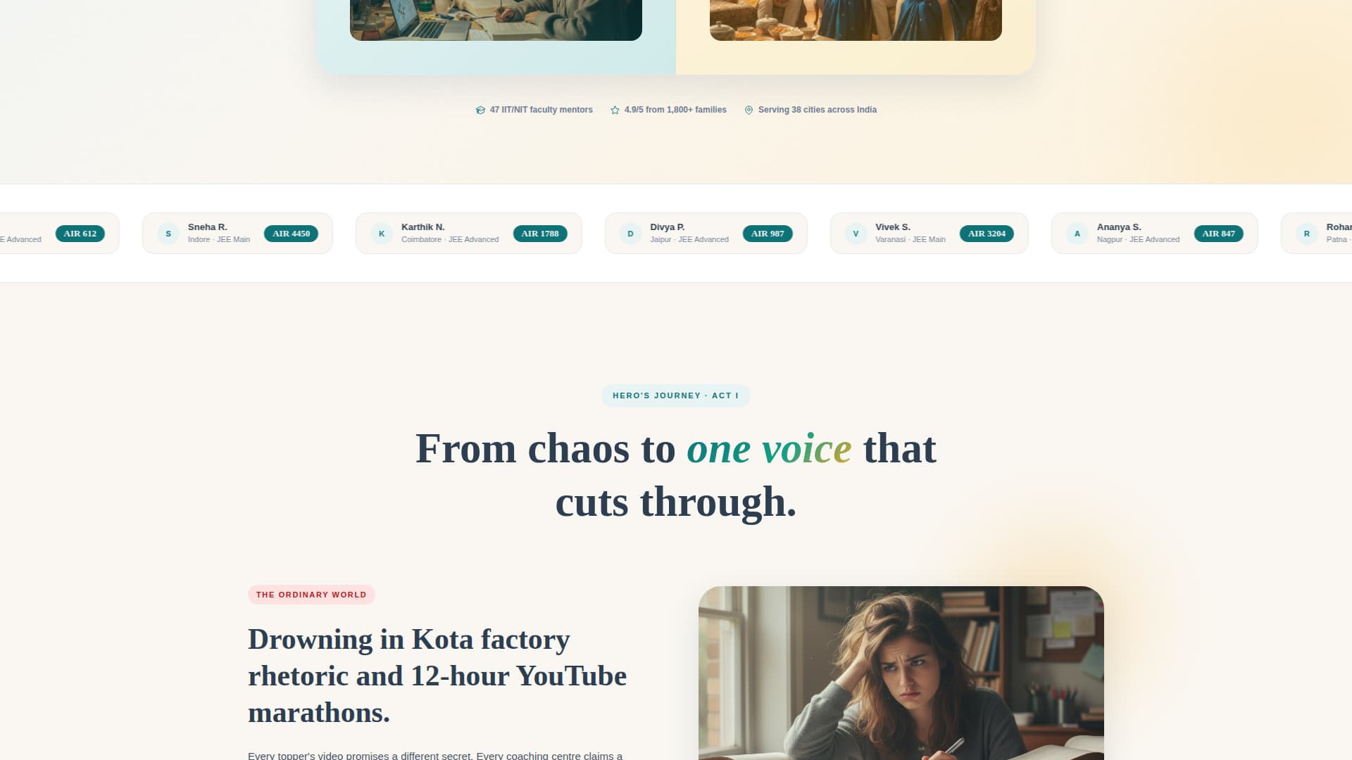 Crackcode - Transformative Engineering Exam Landing Page Template