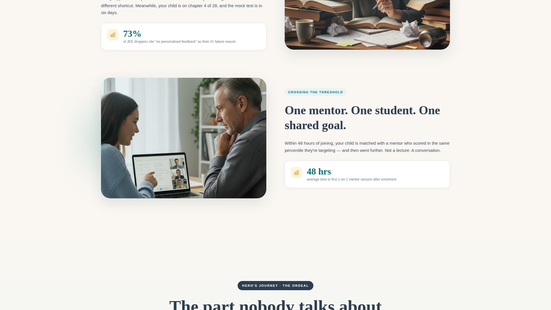 Crackcode - Transformative Engineering Exam Landing Page Template