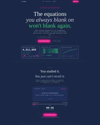 Cram - Powerful Engineering Landing Page Template