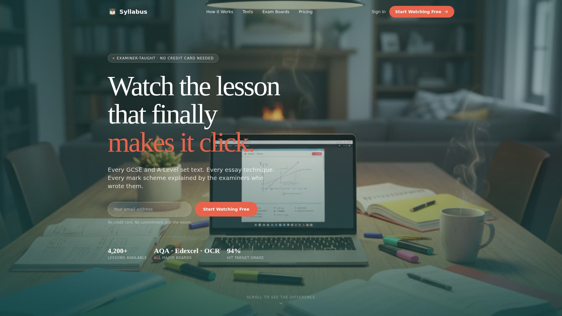 Syllabus - Proven Literature Landing Page Template