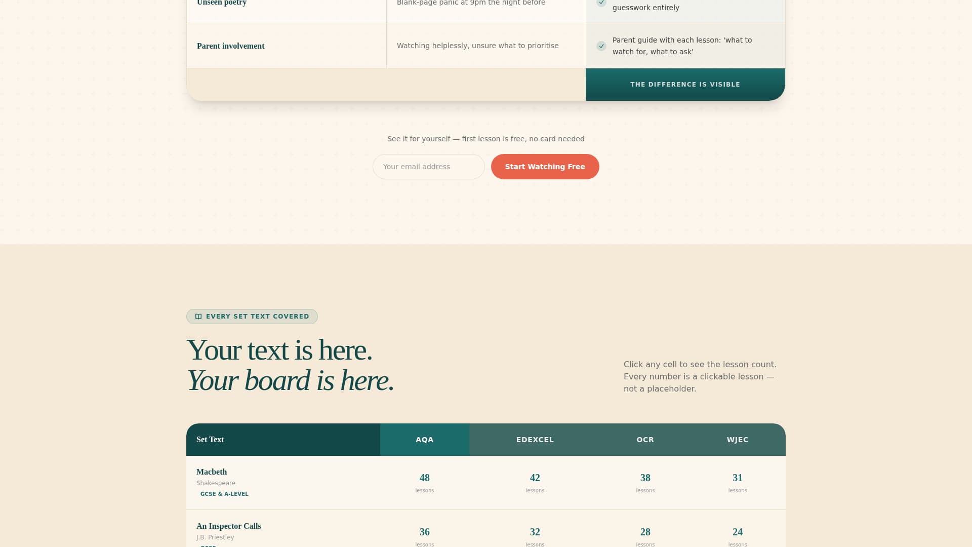 Syllabus - Proven Literature Landing Page Template
