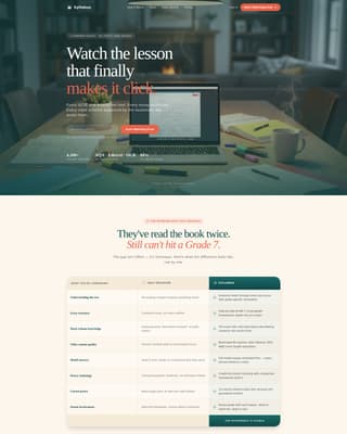 Syllabus - Proven Literature Landing Page Template