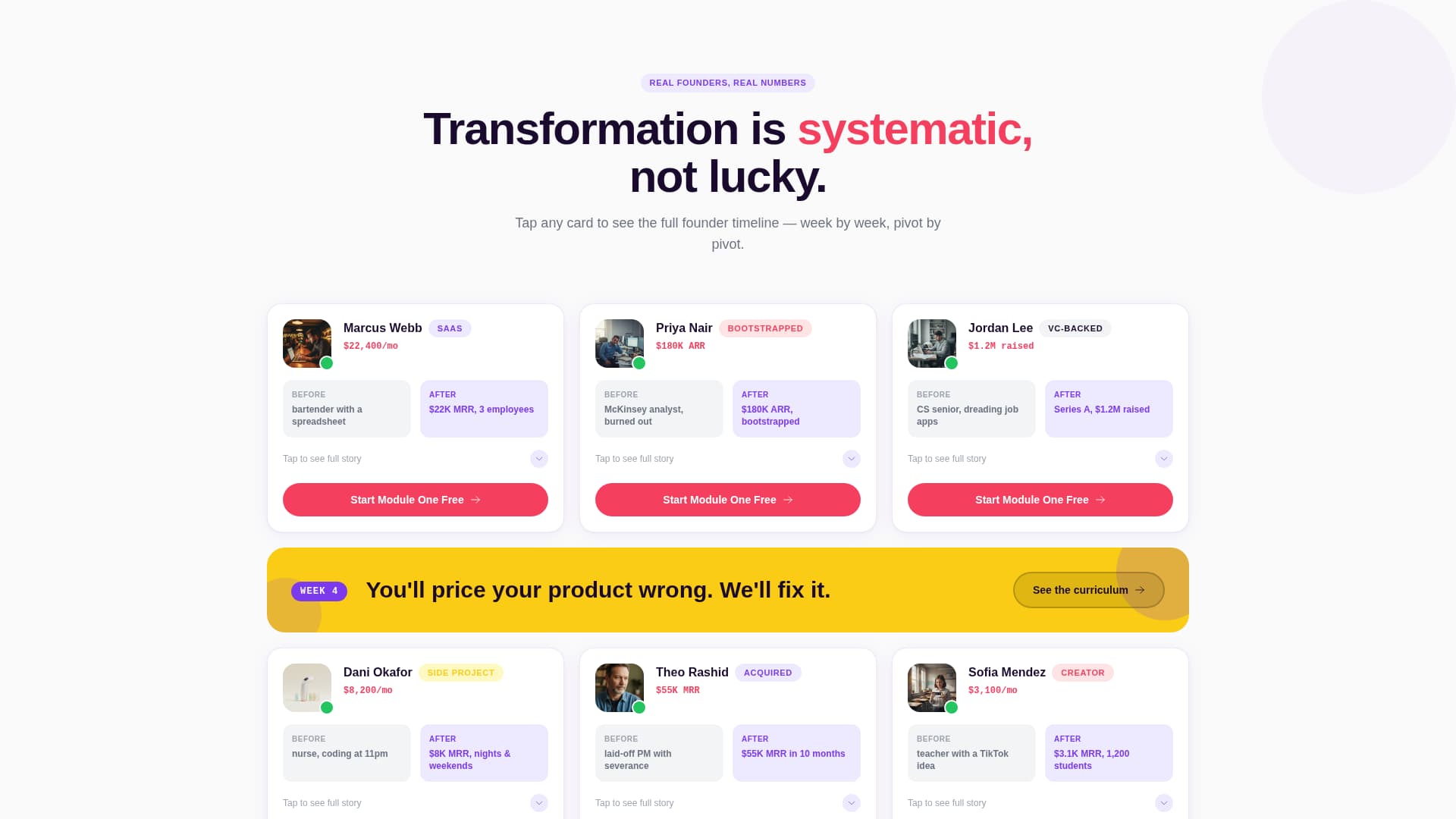 Hustle - Bold Entrepreneurship Landing Page Template