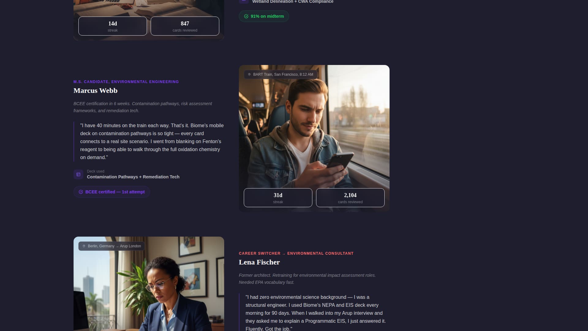 Biome - Powerful Environmental Science Landing Page Template