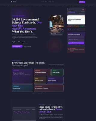 Biome - Powerful Environmental Science Landing Page Template