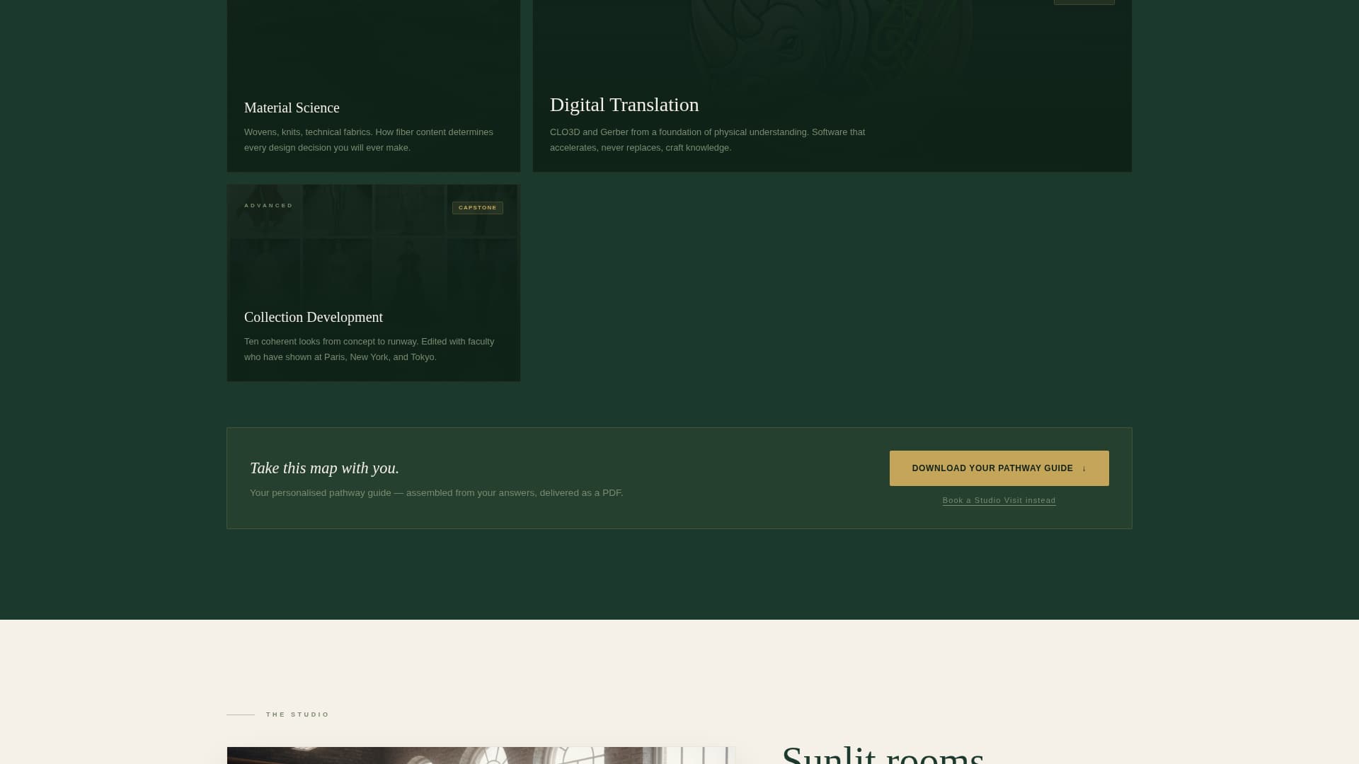 Atelier - Prestigious Fashion Design Landing Page Template