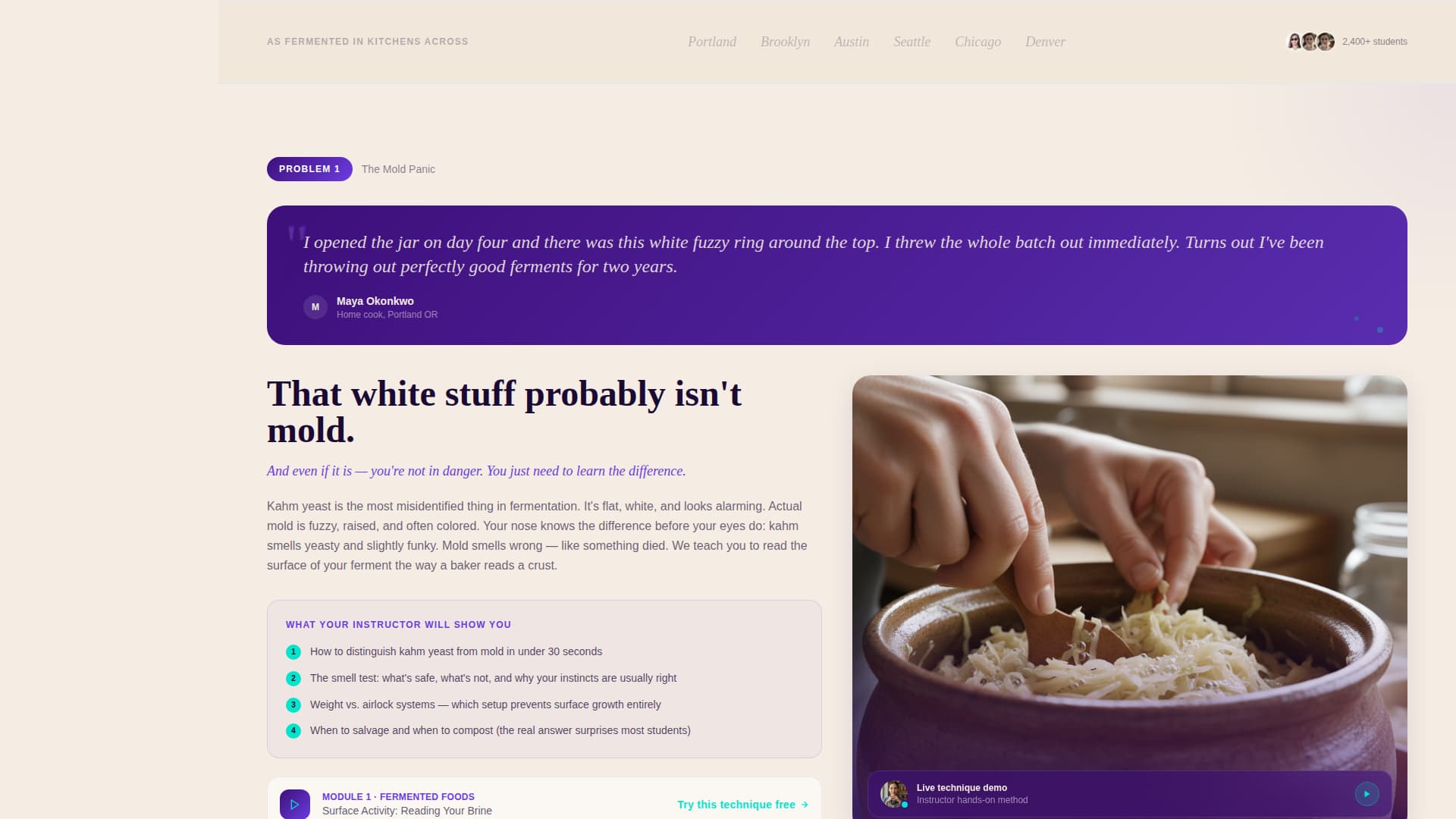Fermentation - Highconverting & Landing Page Template