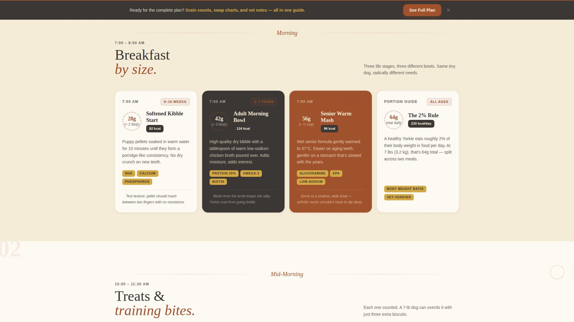 Kibble - Trusted Yorkie Landing Page Template