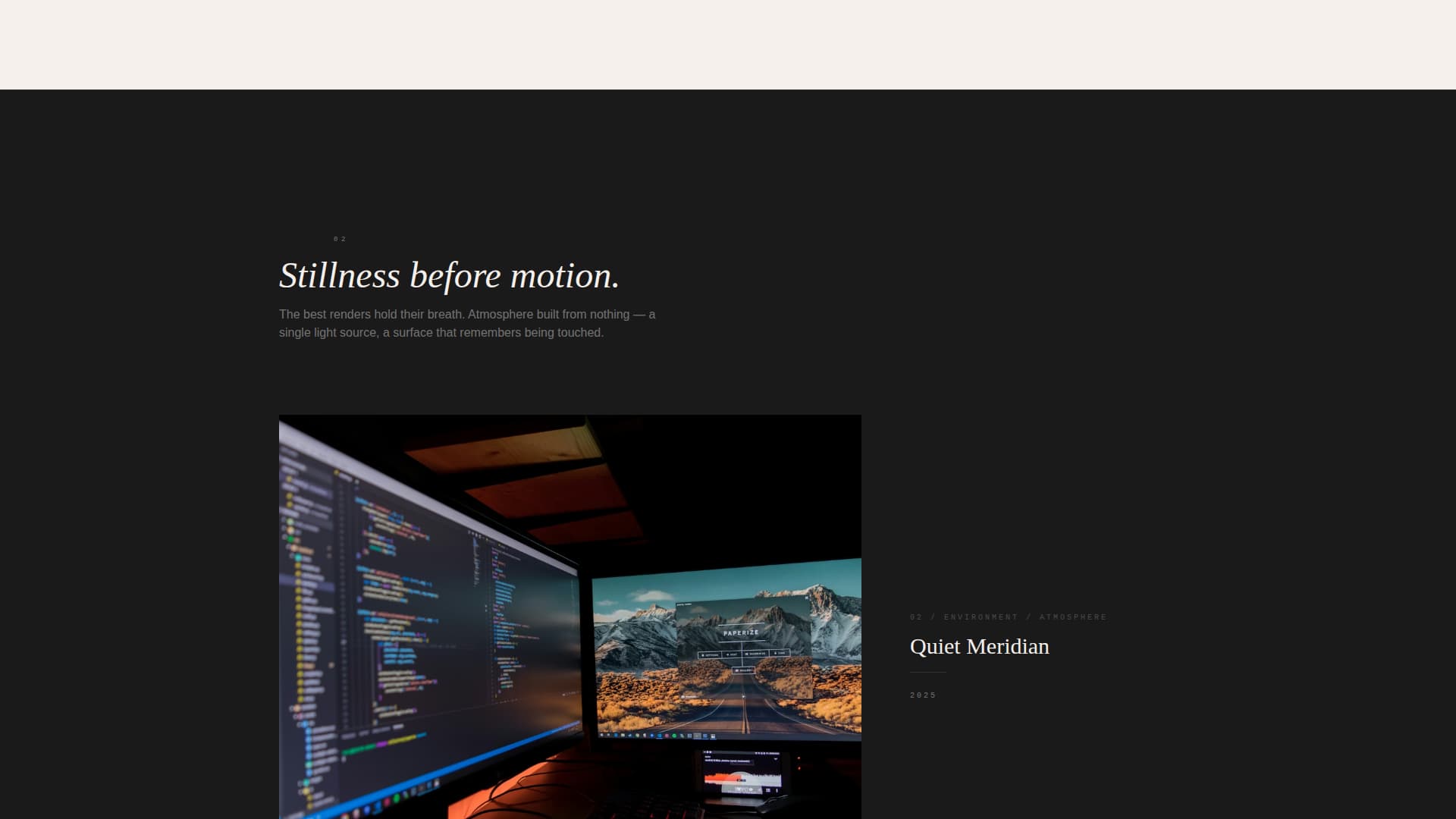 Sculpt - Artisan 3D Artist Landing Page Template