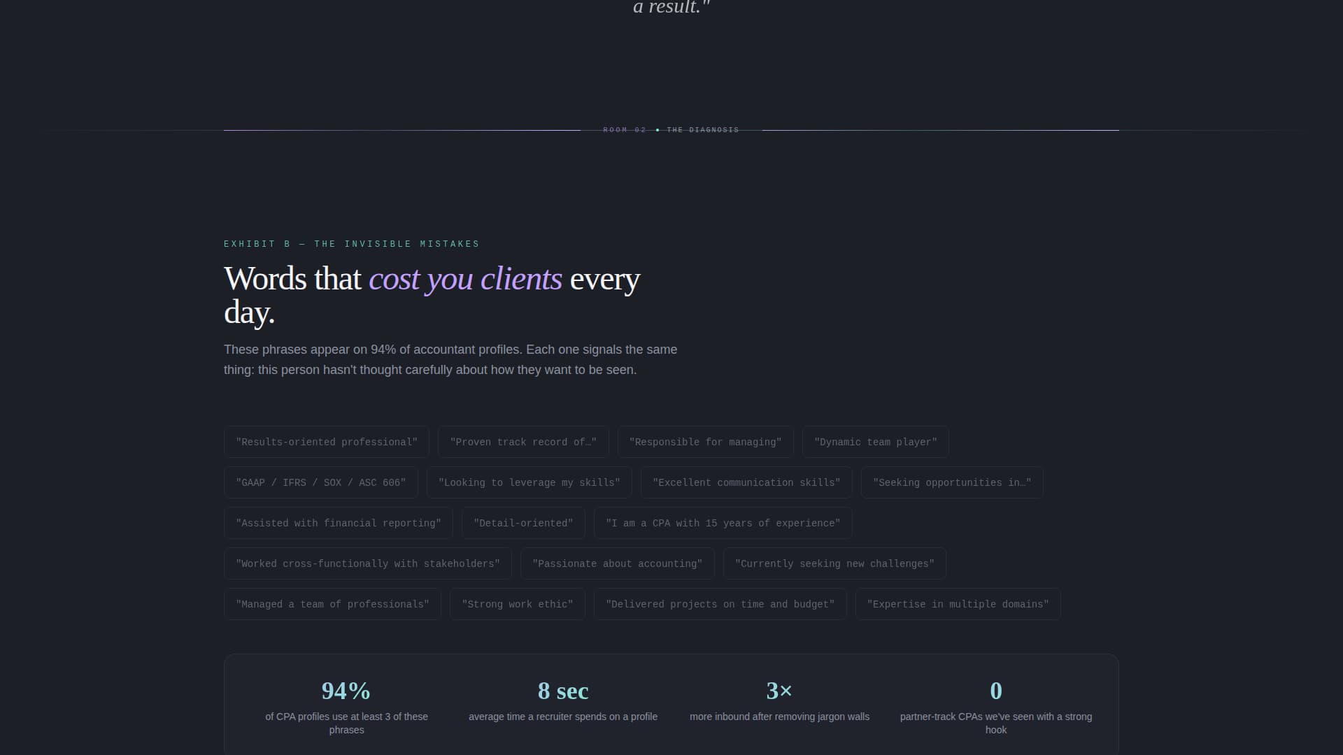 Ledger - Precision Accountant Landing Page Template