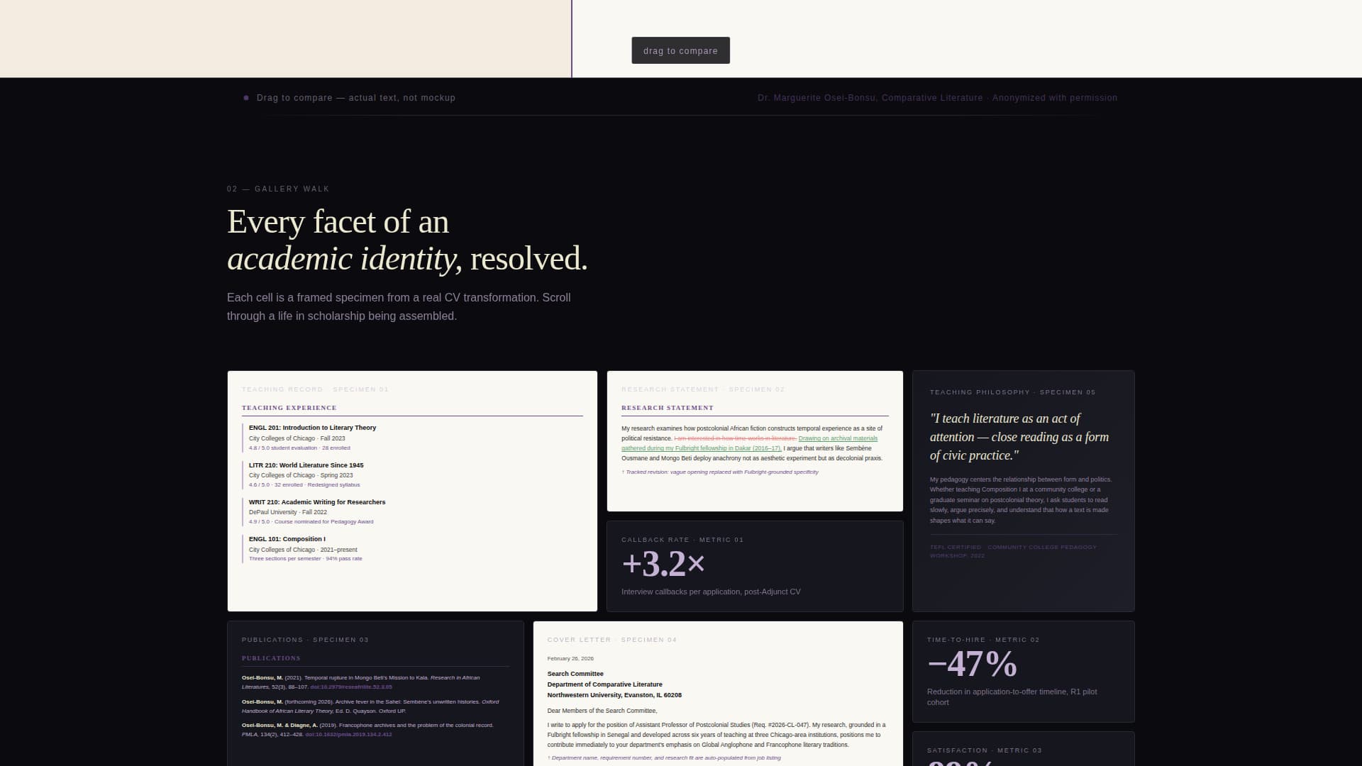 Adjunct - Tenureready Academic Landing Page Template