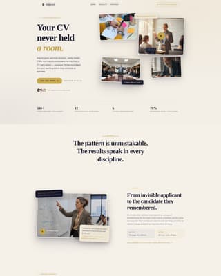 Adjunct - Prestigious Academic Landing Page Template