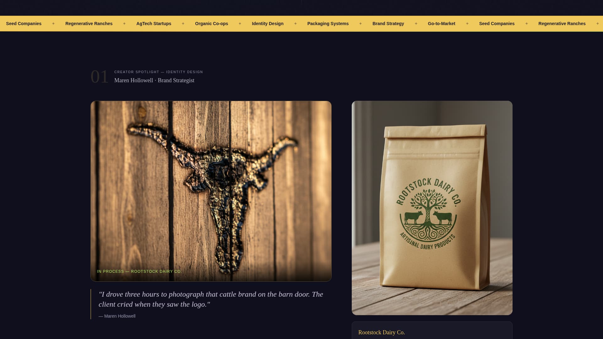 Cultivar - Authentic Agriculture Landing Page Template