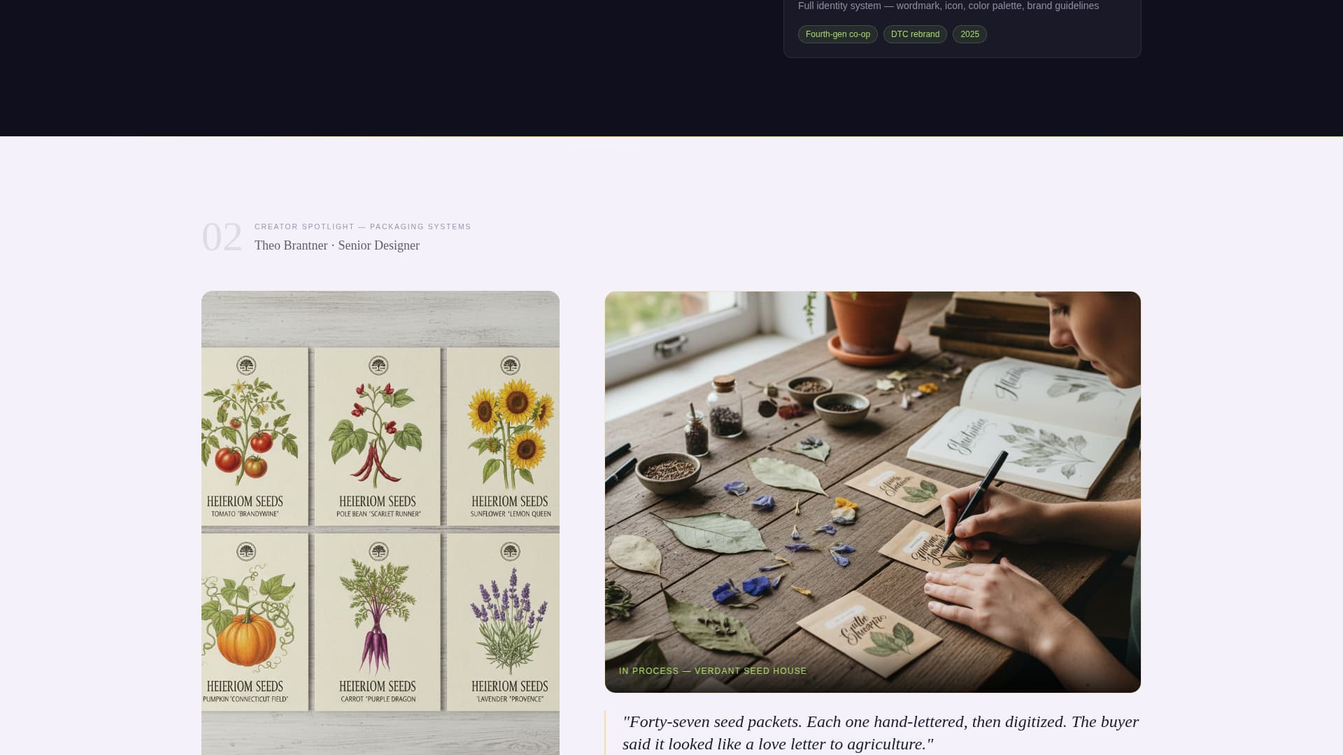 Cultivar - Authentic Agriculture Landing Page Template