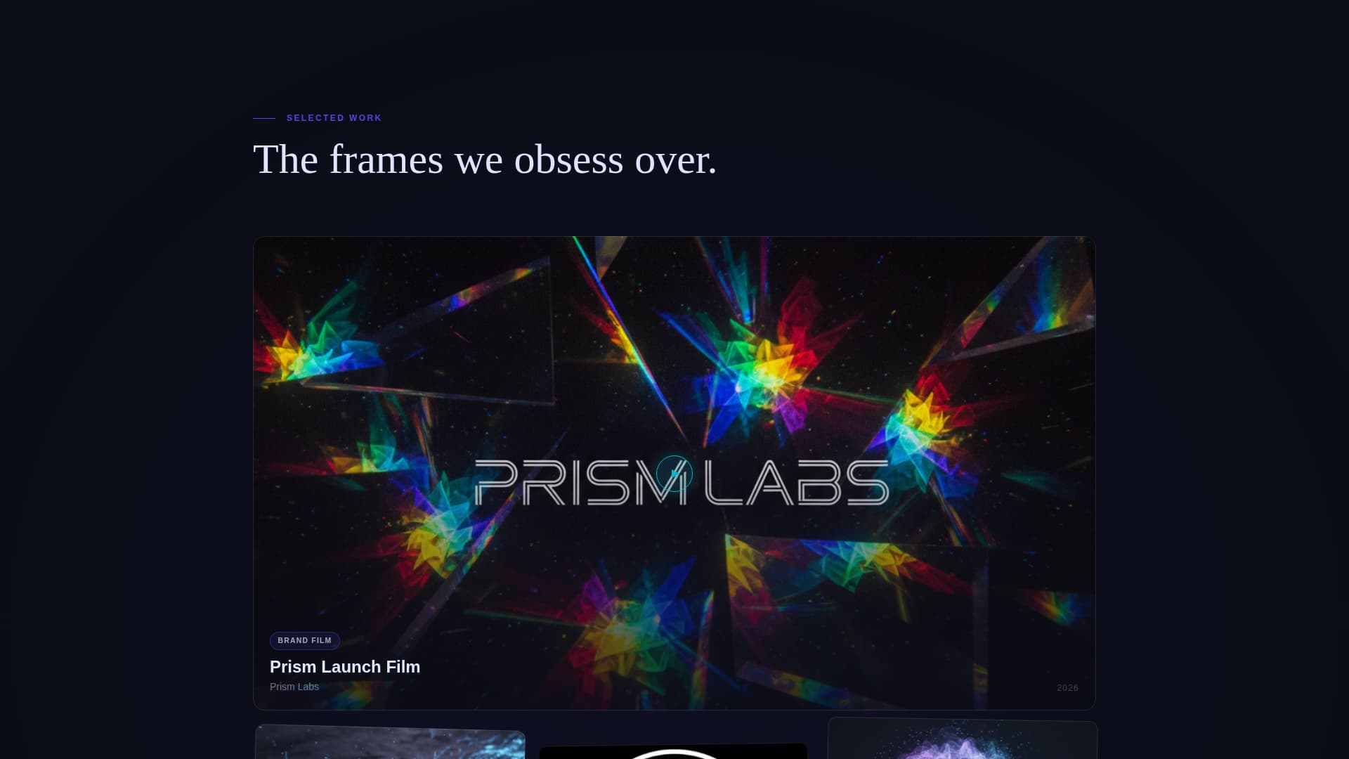 Kinetic - Stunning Motiondesign Landing Page Template