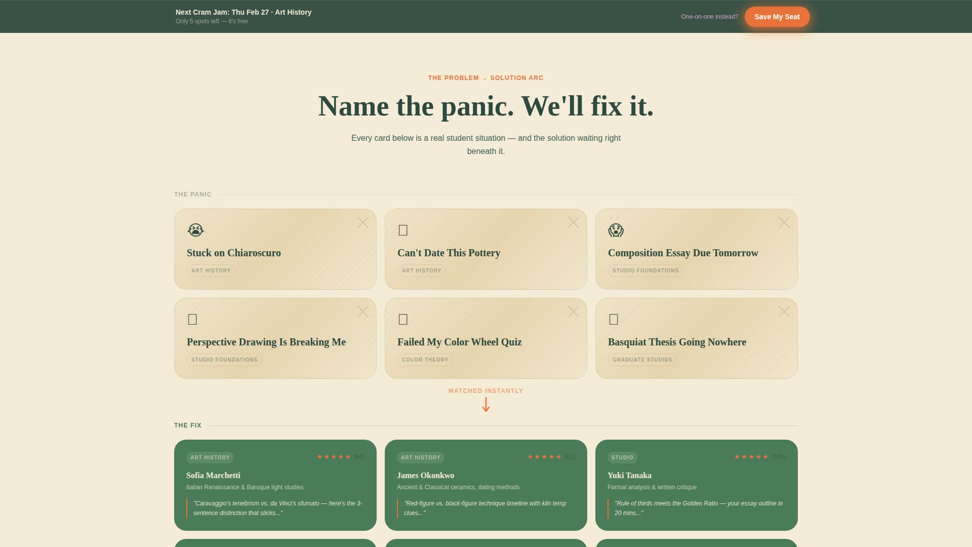 Palette - Vibrant Finearts Landing Page Template