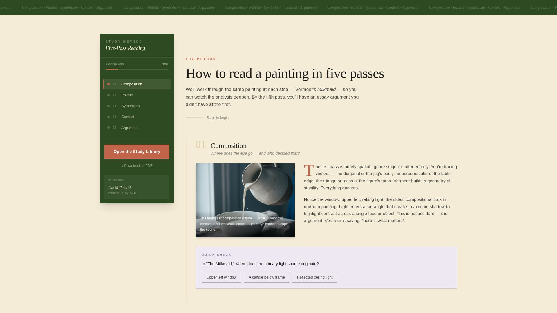 Atelier - Immersive Finearts Landing Page Template