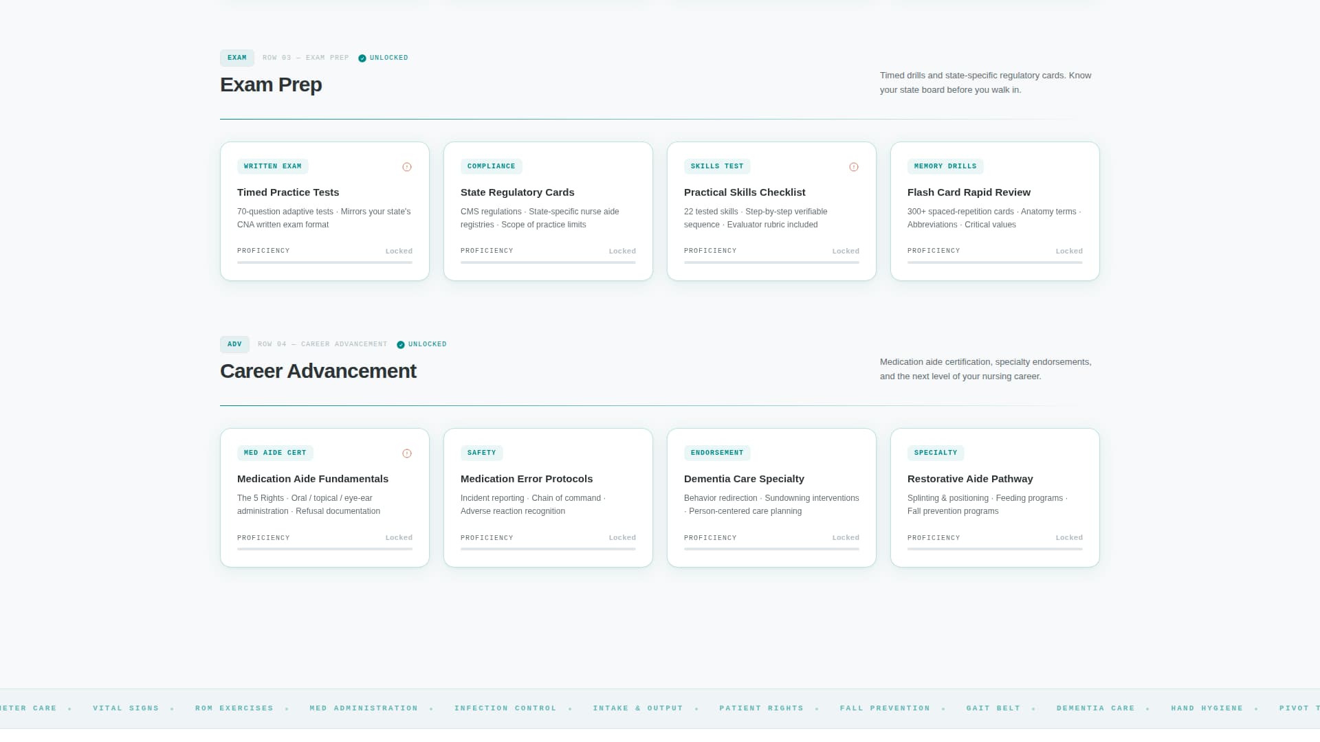 Vitals - Authoritative Nursing Assistant Landing Page Template